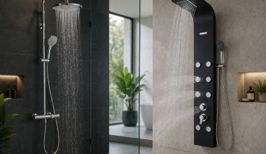 Ce diferență reală este între o coloană de duș și un panou de duș?